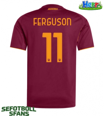 AS Roma Evan Ferguson #11 Hemmatröja 2025-26 Kortärmad